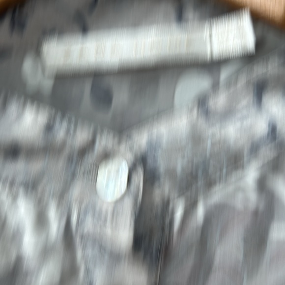 Zara Home Silk Gray Floral Nightgown Slip size M - Picture 5 of 11